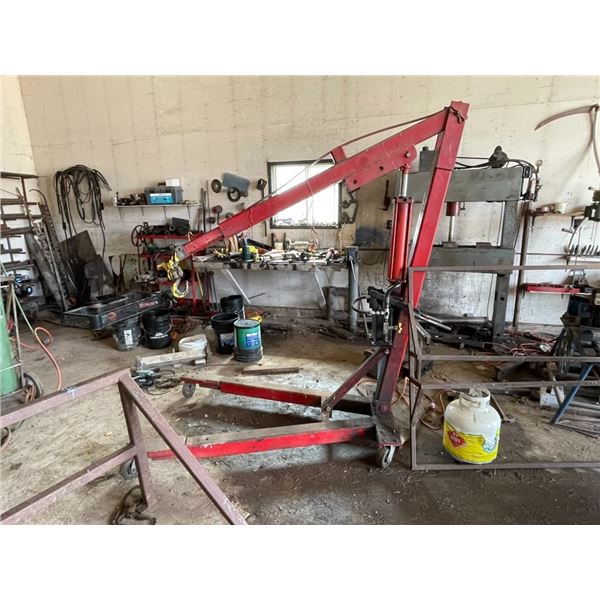 Homebuilt Shop crane