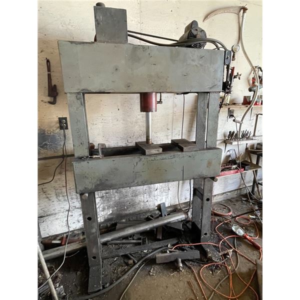 Homebuilt 50 ton shop press