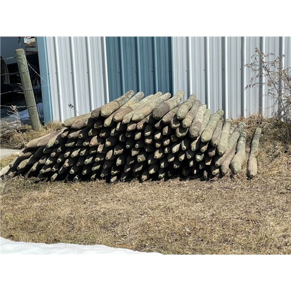 2-3 inch fence posts - 180 total
