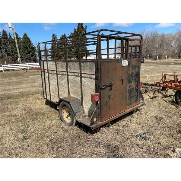 Utility cattle trailer - Homebuilt