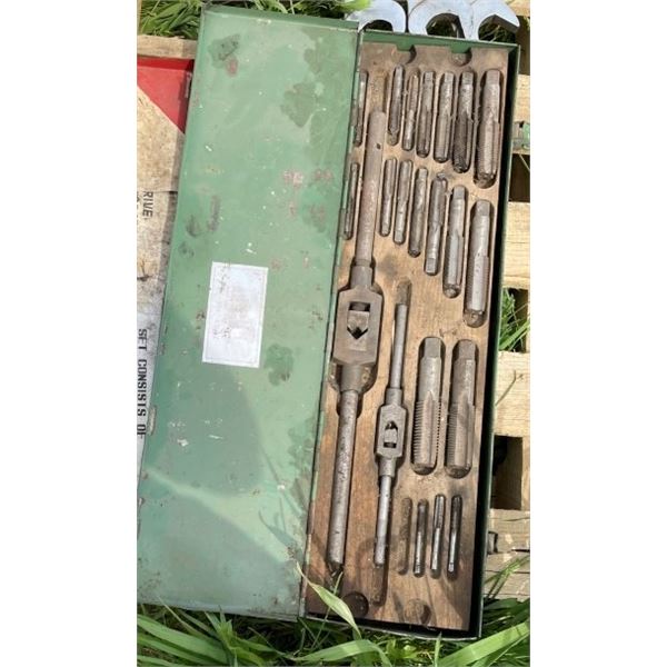 Tap and Die set, fine and coarse thread