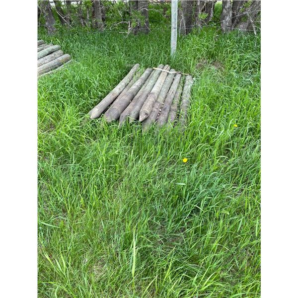 ***4-5 inch fence posts - 20/bundle APPROX***