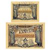 Image 1 : Association Professionnelle Nouvelle Union Verrière. 1915. Lot of 2 I/C Notes.