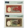 Image 2 : Central Bank of China, 1936 Issued Banknote Pair