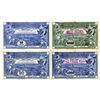 Image 1 : Union Economique des Commercants de Sète. ND (ca. 1920s-1930s). Lot of 4 Issued Scrip Notes.