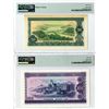 Image 2 : Banque Centrale de la Republique, 1971, Issued Banknote Pair.