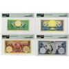 Image 2 : Bank Indonesia, 1959, Group of 4 Issued Banknotes