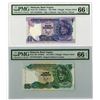 Image 1 : Bank Negara Malaysia, ND (1989-1991) Issued Banknote Pair