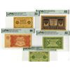 Image 1 : State Credit & Treasury Notes, 1898 (ND 1915)-1923, Group of 5 Issued Banknotes