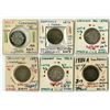 Image 1 : Wilhelm I & II. 1874-1892, 1 Mark Lot of 6 Silver Coins.
