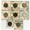 Image 1 : Wilhelm II. 1903-1906. Octet of Silver Coins.