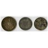 Image 2 : Kingdom of Prussia. 1861-1876. Lot of 3 Silver Coins.