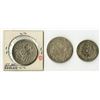 Image 2 : Saxe-Meiningen & Anhalt-Dessau. 1866-1909. Lot of 3 Silver Coins.