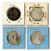 Image 2 : Third Reich. 1934-1936. Quartet of Silver Reichsmarks.