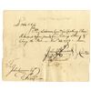 Image 1 : Revolutionary War Connecticut, 1778 Promissory Note Issued for Clothing