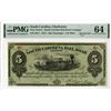 Image 1 : South Carolina Rail Road, 1873, Obsolete Banknote Disguised as a Fare Ticket.