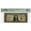 Image 1 : U.S. WW II "Hawaii" Emergency Issue, $1 Series 1935 A, Fr#2300* (A* Block) Replacement Issue Banknot