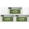 Image 2 : U.S. Silver Certificate, $1, Series of 1935 E, Group of 3 Replacement Sequential Issued Banknotes