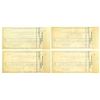 Image 2 : Mellon National Bank, Pittsburgh, PA., ND (ca.1910-30) Specimen Set of 4 Notes.