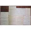 Image 1 : Treasury Department Document Assortment, ca.1874 to 1880s Relating to National Banks and National Go