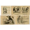 Image 2 : Large Group of John Bull, Civil War, and Other Political Cartoons, ca. 1840-90s