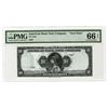 Image 1 : American Bank Note Co. 1929 Thin Tyvek Polymer Paper Test Note
