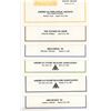Image 1 : ABNC, Hawaii, 1993 Reprint Proof Stamp Souvenir Card Collection of 10 Sets of 6 Different Proofs.