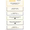 Image 1 : ABNC, Hawaii, 1993 Reprint Proof Stamp Souvenir Card Collection of 5 Sets of 6 Different Proofs.