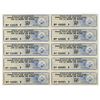 Image 1 : State Revenue, State of South Dakota, Inspection Fee and Tax Paid on 3.2 Beer or Wine, Uncut Sheet o