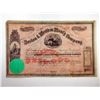 Image 1 : Boston & Meriden Manf'g Co., 1869 I/U Stock Certificate.