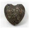 Image 2 : Antique French Sterling Silver Heart Box