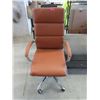 Image 1 : New Brown PU Leather Executive Office Chair