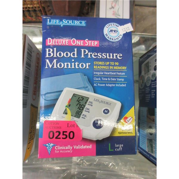 Lifesource Test Lifesource Deluxe Digital Blood Pressure Monitor