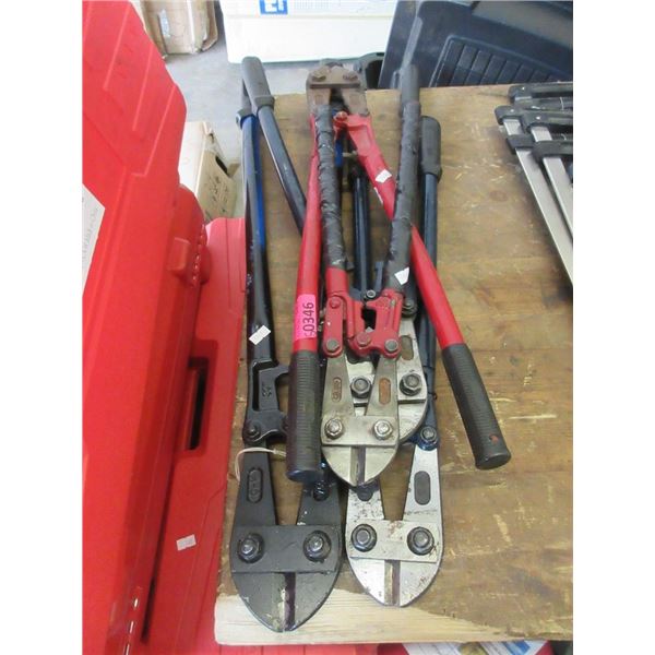 5 Assorted Bolt Cutters