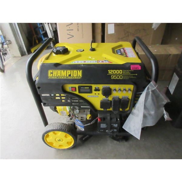 Champion 9500 Watt Gas Generator