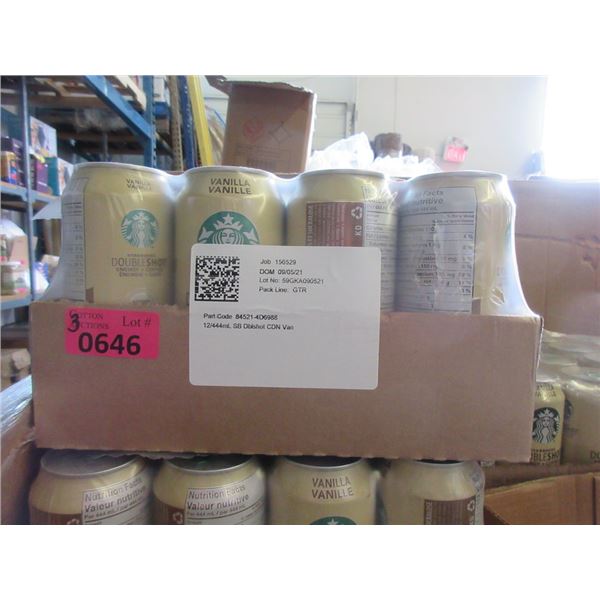 3 Cases - Starbucks Vanilla Double Shot Energy