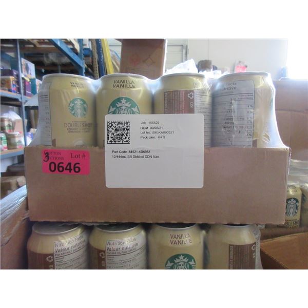 3 Cases - Starbucks Vanilla Double Shot Energy