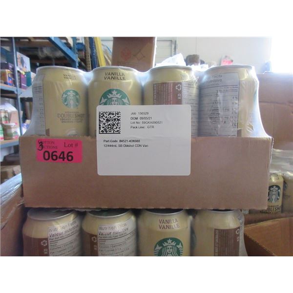 3 Cases - Starbucks Vanilla Double Shot Energy