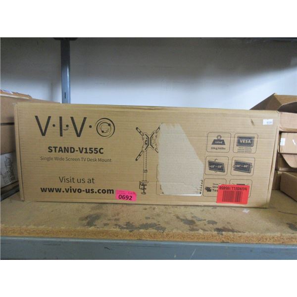 Vivo Single Wide Screen TV Desk Mount