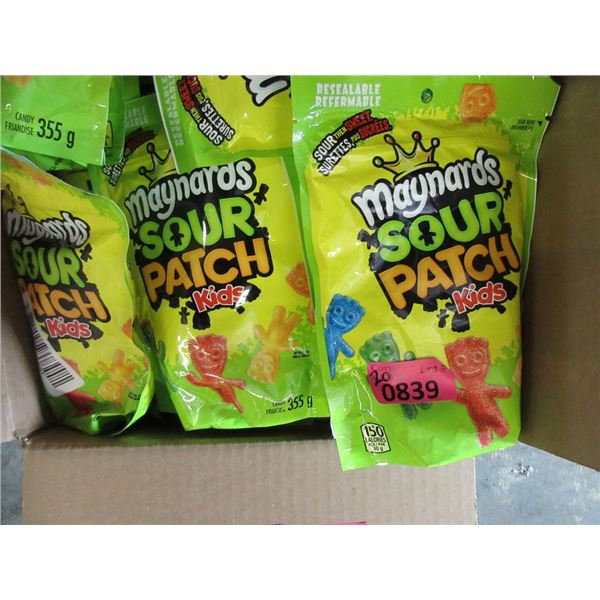 20 x 335 g Bags of Sour Patch Kids Candy