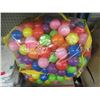 Image 1 : 2 Bags of 2" Plastic Balls - Assorted Colours