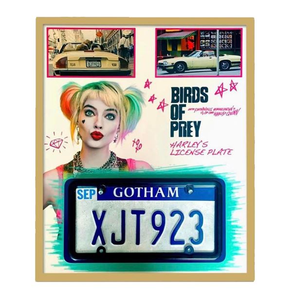 Birds of Prey: And the Fantabulous Emancipation of One Harley Quinn (2020) Harley Quinn License Plat