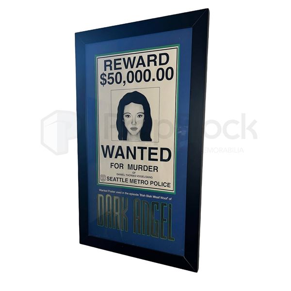 Dark Angel (2000) Framed Wanted Poster