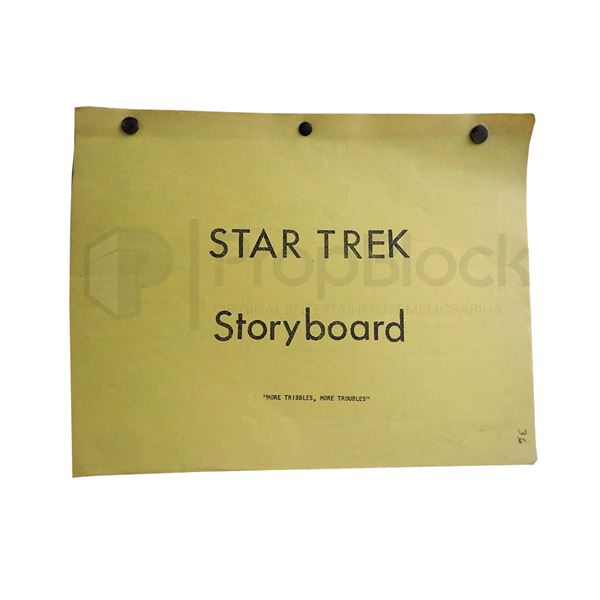 Star Trek: The Animated Series (1973) "More Tribbles, More Trouble" Storyboard Script