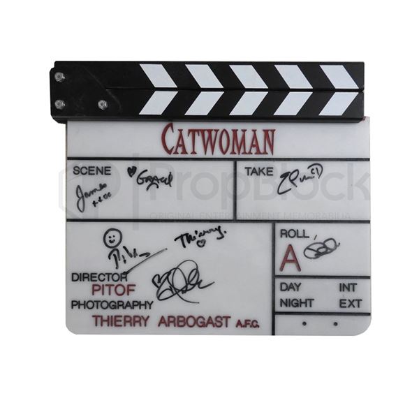 Catwoman (2004) Signed Clapperboard