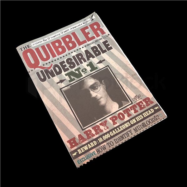 Harry Potter and the Deathly Hallows (2010) Quibbler Magazine