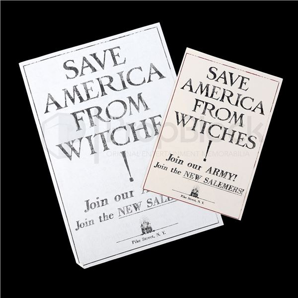 Fantastic Beasts and Where to Find Them (2016) "Save America" Flyer Set