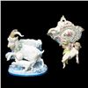 Image 1 : KPM Porcelain Figural Vase, and a Wall Pocket
