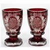 Image 2 : Group of Assorted Glass, incl. Ruby Cut-to-Clear