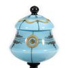 Image 3 : Czech Art Glass Covered Jar